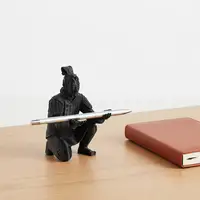 Creative Terracotta Warriors Pen Holder 3D Printing Pencil Storage Rack Plastic Desktop Organizer Desk Decoration Gifts 6