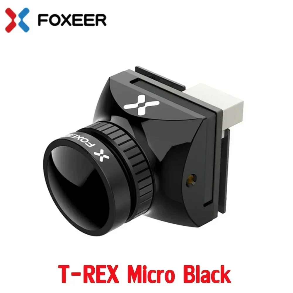 FOXEER T-REX Micro/Mini 1500TVL 6ms Fotocamera 0.001Lux Super OSD WDR 4:3 16:9 PAL/NTSC Commutabile Full Weather per RC FPV Drone