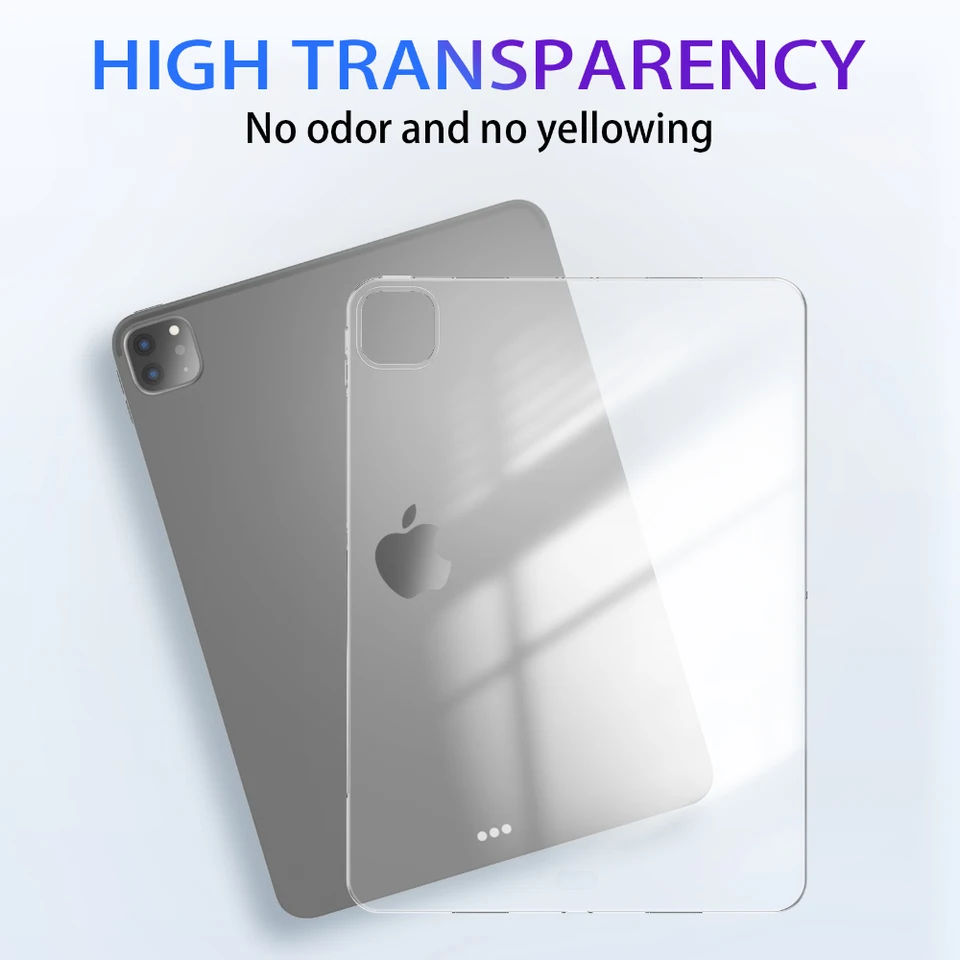 Custodia Ipad FINTIE Custodia Per IPad Pro 11" 2022/2021/2020/2018 (4ª/3ª/2ª/1ª Generazione) Con Pencil Holder, Antiurto Sottile Leggero Posteriore Trasparente Cover Case, Lilla Marble Ipad Pro M4 - Foto 7