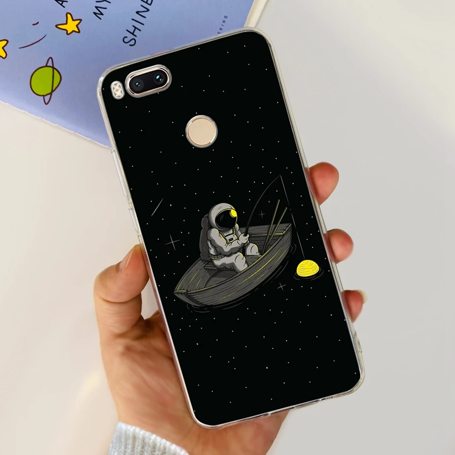 Stylish Painted Clear Silicone Soft Case - Fashionable Protection