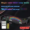 Demon Eyes Car LED Logo APP LED Matrix Pixel Panel Night Light DIY Programmable Flexible LED Display for Car Truck Accessorie 5