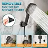 Rain Shower Heads with Handheld Spray Combo, 10 Inch High Pressure Rainfall Shower Head with 11" Extension Arm 4