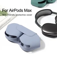 For AirPods Max Headset High Quality portable leather Waterproof Anti Scratch Protective Cover case Multiple colors Accessories 6