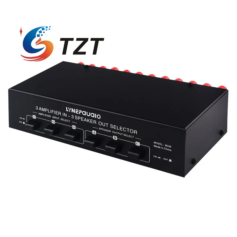 Tzt lineaudio b036アンプスピーカースイッチャー、スピーカー