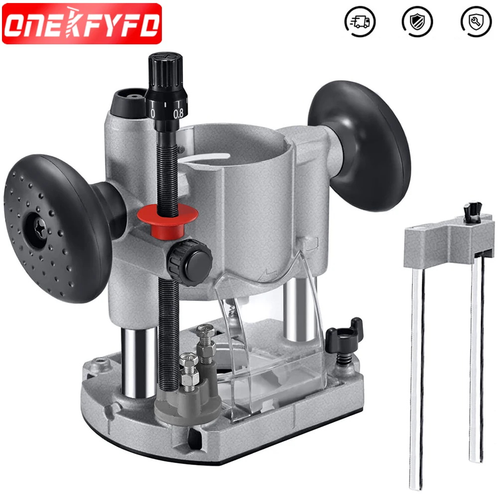 Aluminum alloy Trimming Milling Machine Base Electric Trimmer Machine Base for Calibre 65mm Trimming