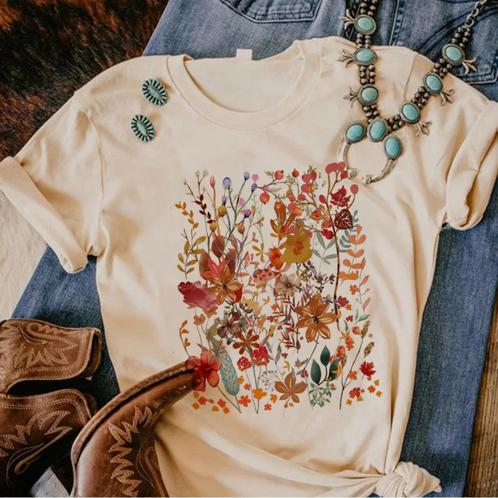 

Женская футболка-манга Goblincore, японская женская смешная одежда Манга y2k