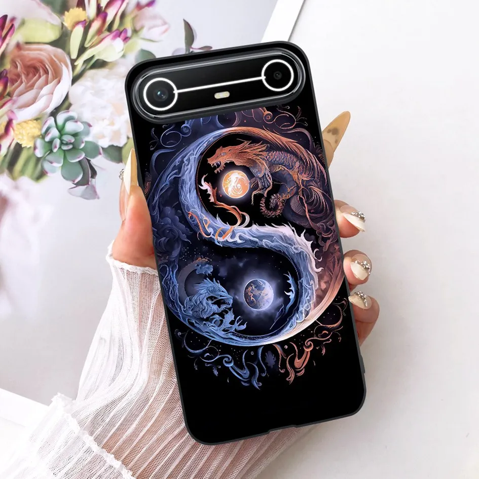 New Fashion Flower Bowknot Soft Silicone Protective Bumper Case - Slim Design