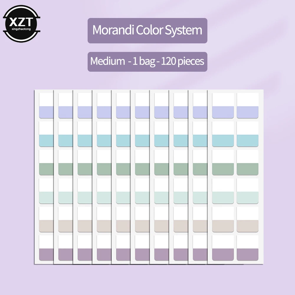 NEW Colorful Sticky Index Tabs Notes Memoranda Notebook Page Markers Classify Sticker Office School Stationery Supplies - 6