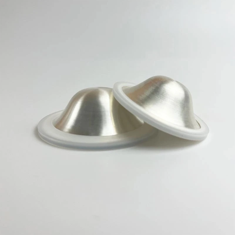 Silver Nipple Case Silicone Circlet Soothing Relief used for Breastfeeding Moms 5