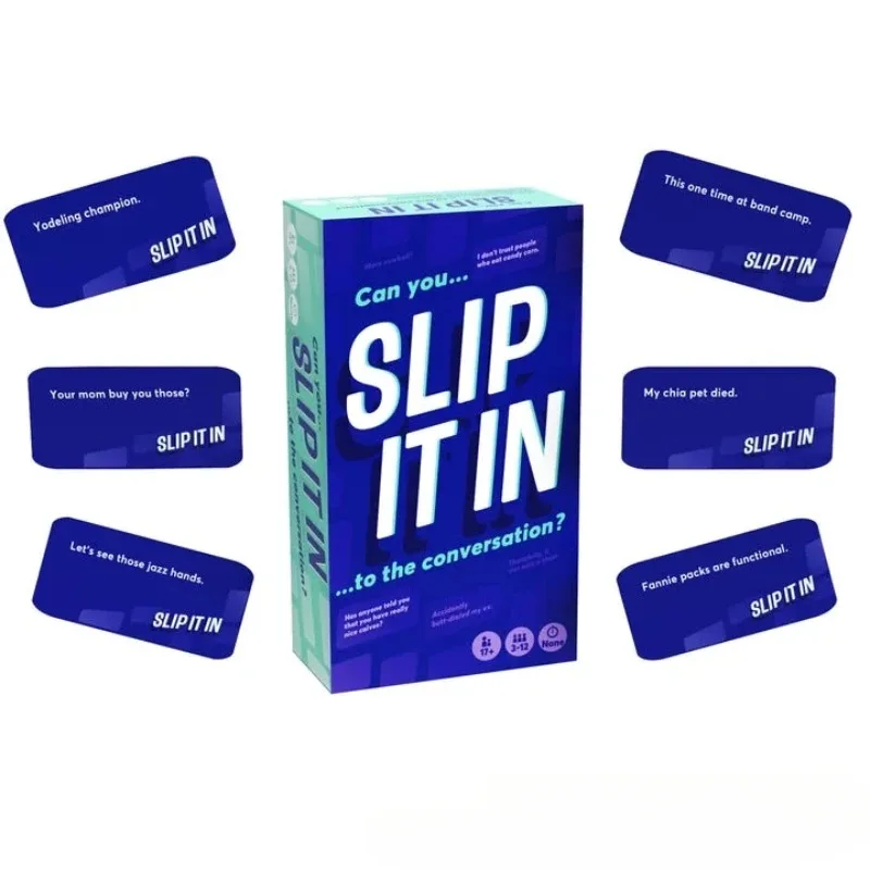 Slip It in card Game, Easy to Learn and Play Game,Party Game for Adults Ages 17 and Up,Adult Game for All Occasions 2