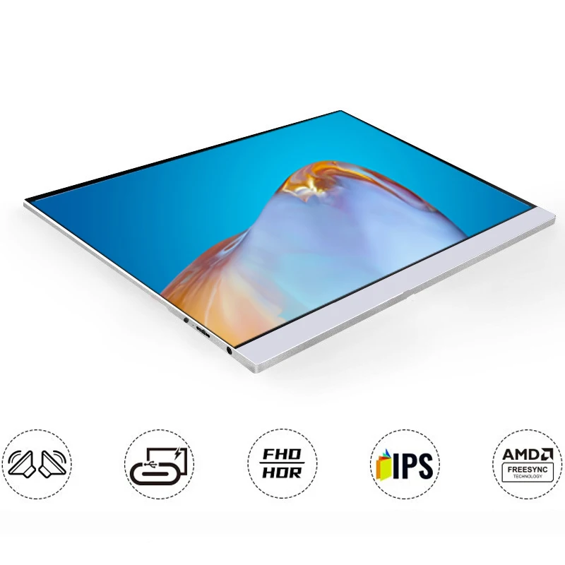 AlwQuali-13.3 ġ ޴ Usb C Ÿ Hdmi ȣȯ ǻ, 3840x2160 UHD IPS ũ ÷ Ps4 ġ  Ʈ ȭ