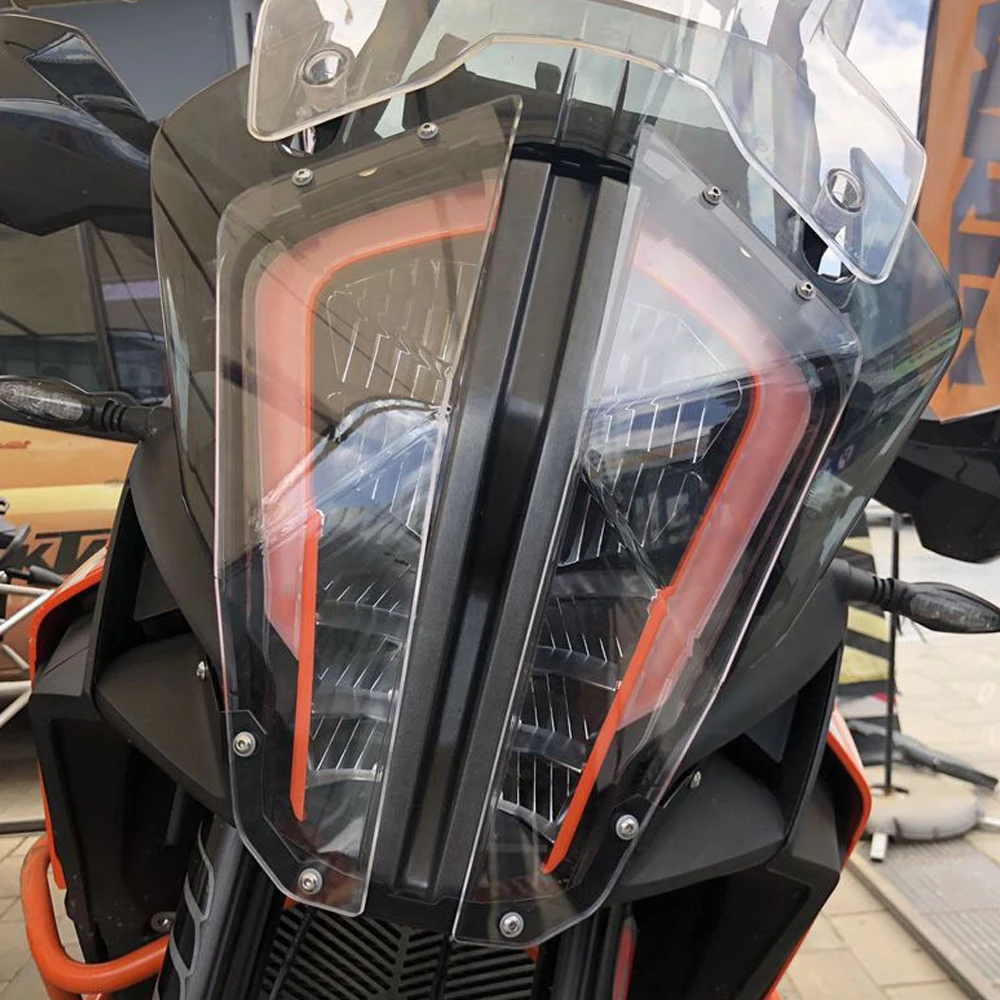 Motorcycle Accessories Headlight Guard Protector Headlamp Protection Guard Windsheld For 1290