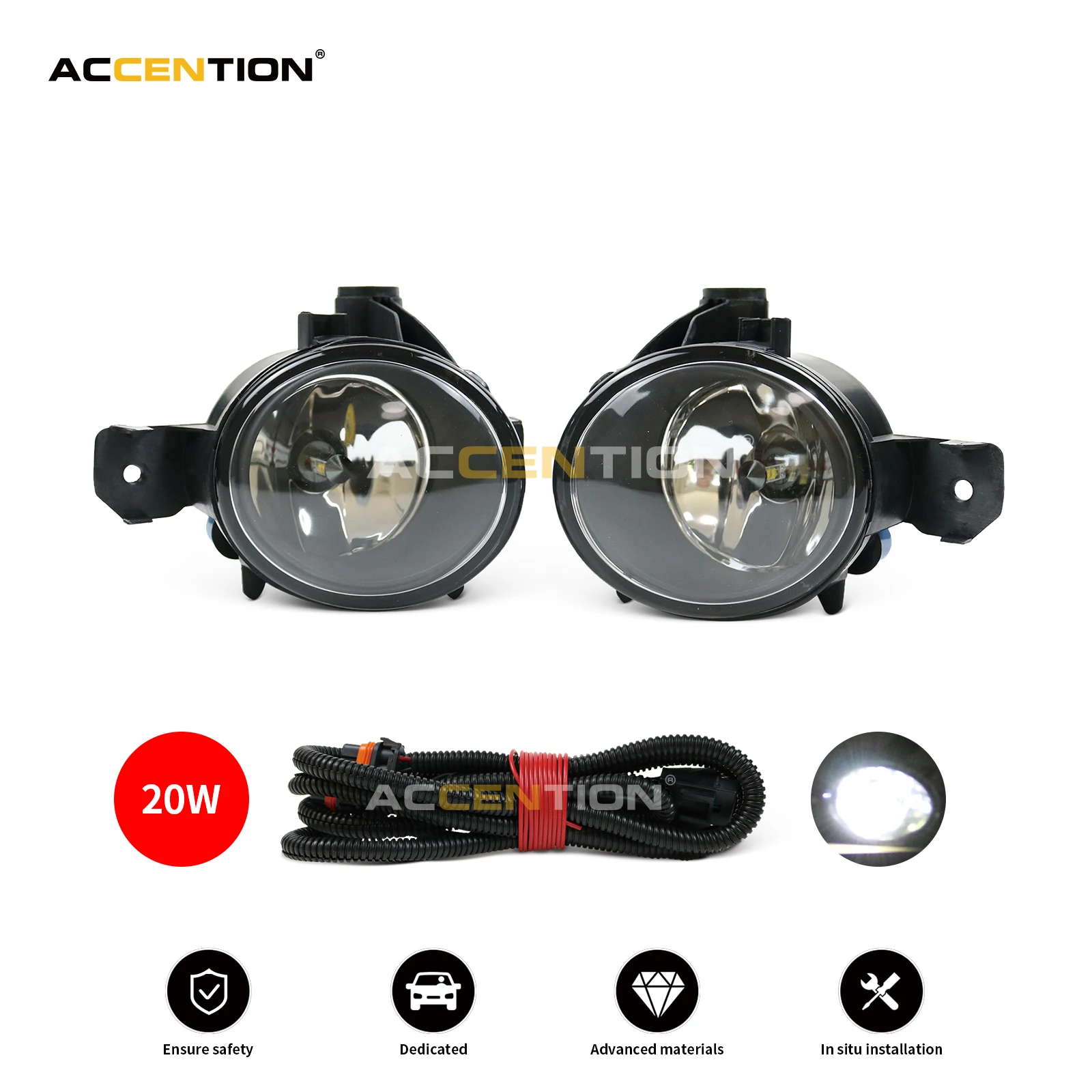 Auto Led Per Bmw Serie 1 E82 E87 E88 X3 E83 X5 E70 Led Car-Styling Anteriore Led Fendinebbia Fendinebbia