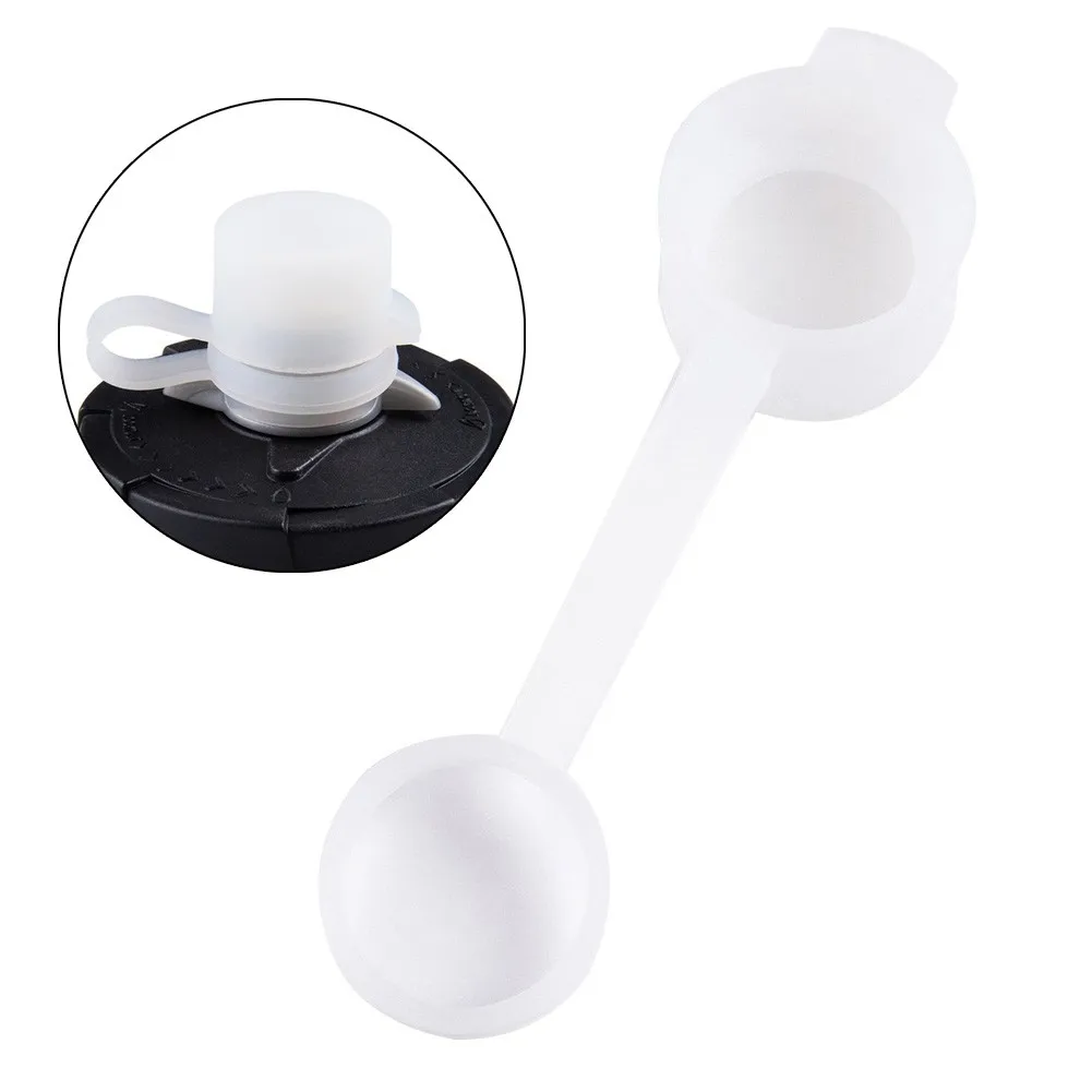 Bicycle Water Bottle Water Bottle Sports Bottle 1pc Bike Silicone Water Bottle Dust Cover Mountain Road Bike Kettle Sealing Cup Cover Dust-proof Mud-proof Cycling Accessories