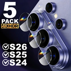 HD Tempered Glass Lens Film - 1 - 5 Set Camera Protective Glass - 5 Set (For S25 Plus)