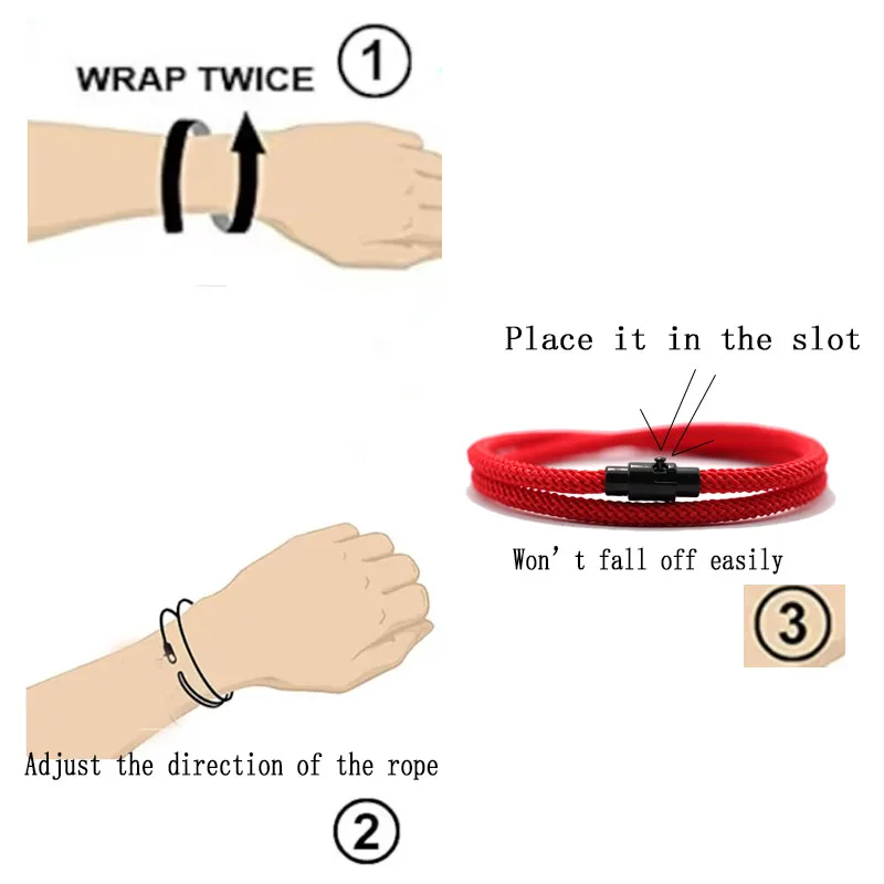 Eco-Chic Double Layer Rope Bracelet: Unisex Handcrafted Friendship Accessory