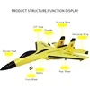 RC Aircraft SU-35 Plane 2.4G Radio Glider Remote Control Fighter Plane Glider Airplanes Foam Toys for Children Boy Birthday Gift 4