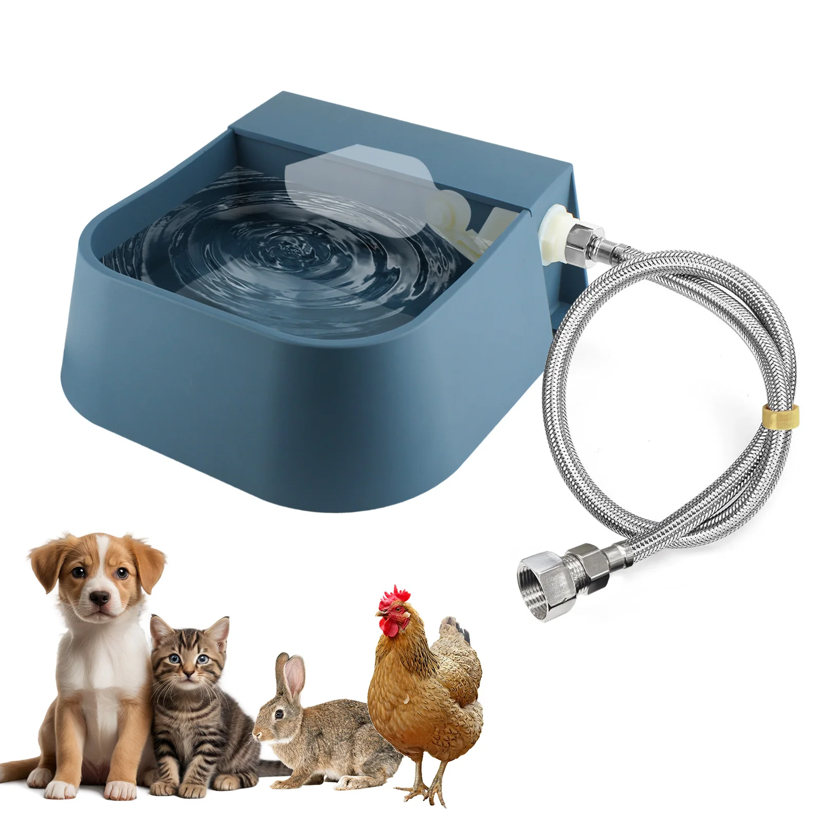 Wholesale Pet Supplies Water Storage Bowl, Dog Cow, Sheep, Chicken, Horse, Rabbit Floating Ball Feeder, Drinking Bowl_voghion.com