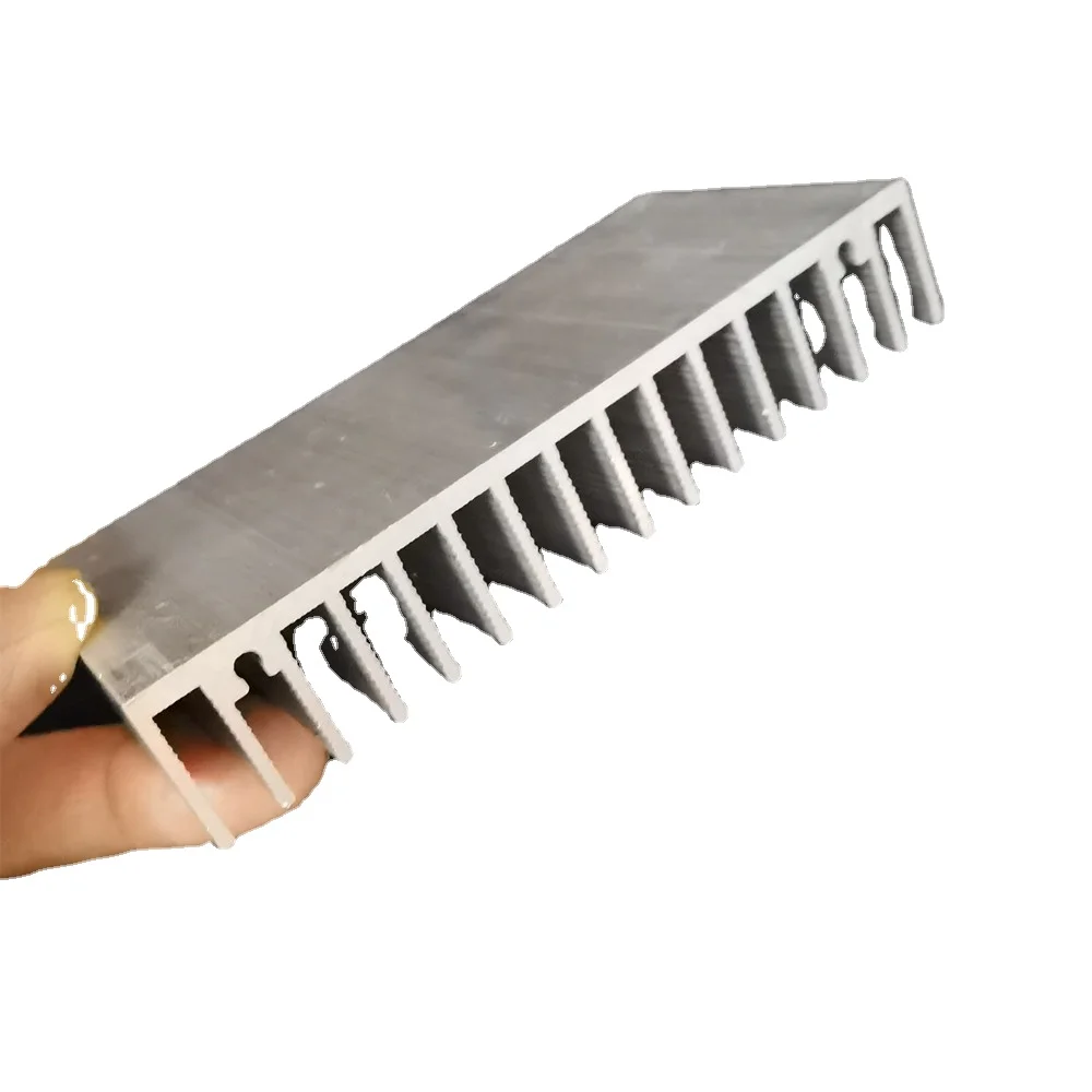Aluminum Heatsink Cooling Pad For High Power LED IC Chip Cooler Radiator Heat Sink for LED COB Light 100*18*L50MM