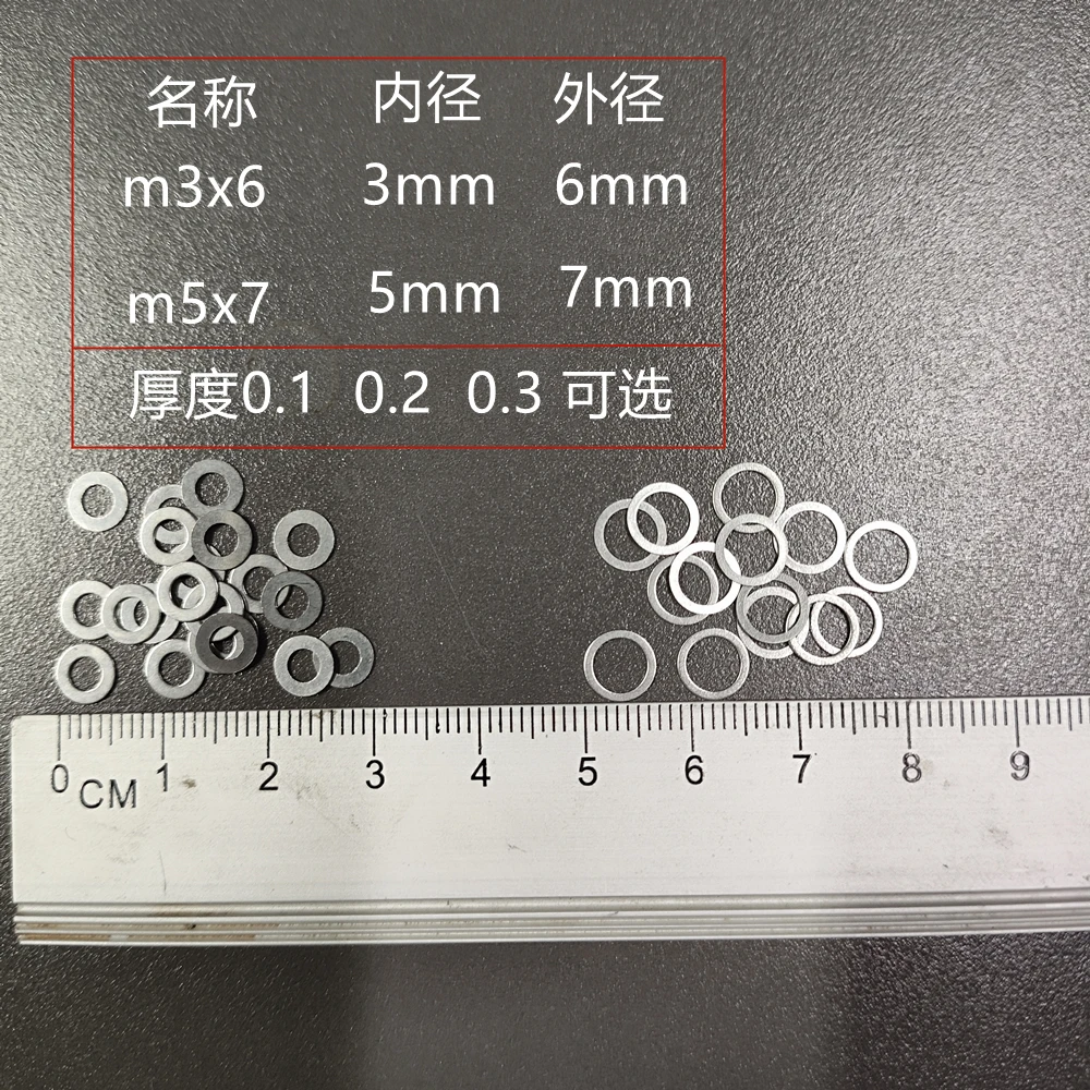 

10pcs Stainless Steel M3 M5 Screw Flat gasket Spacer Washer For RC Car TAMIYA HSP WLtoys TRX4 SCX10 ARRMA KYOSHO SAKURA YIKONG