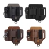 Multitool Sheath Pocket Organizers With Key Holder Tactically Tool Holsters Leather Belt Sheath Hanging Waist Belt Pouch 2