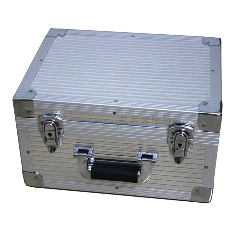 Super Strong and Durable Thickened Aluminum Tool Box Iinstrument and Equipment Display Tool Case Storage Bag With Foam 3