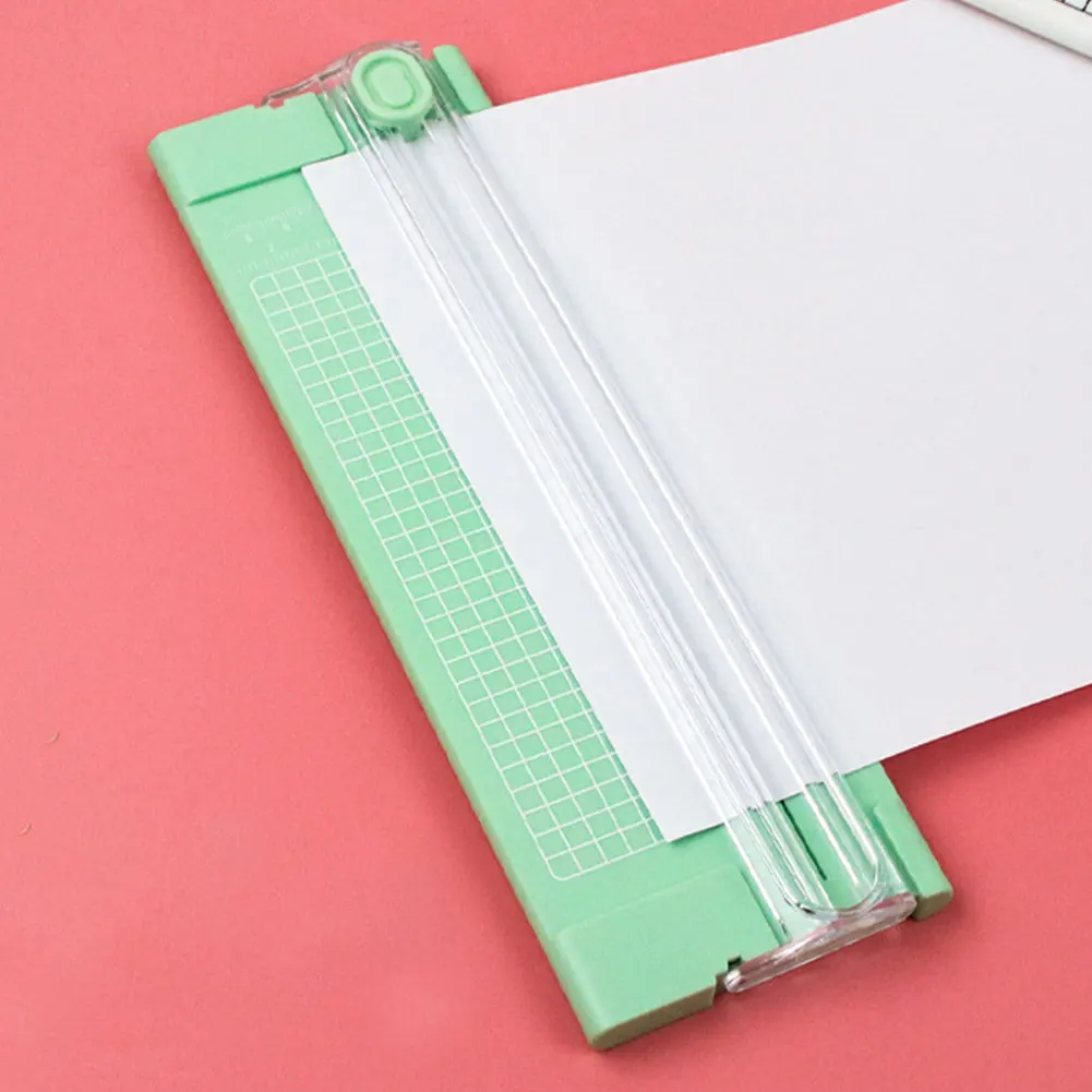 Description Picture 6 of itemPrecision Paper Photo Trimmers Cutters Guillotine Pull-out Ruler Scrapbook Photo Labels Paper Cutting Mat Machine Trimmer Tool