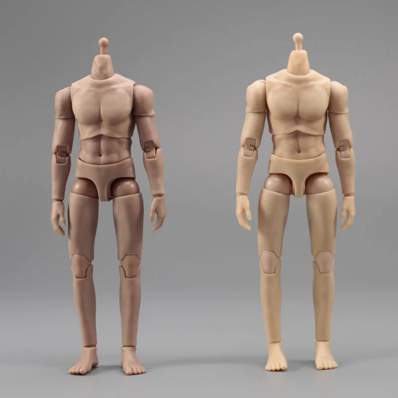 1/12 Scale Male Super Flexible Semiencapsulated Joint Body Model For 6 Inches Action Figure