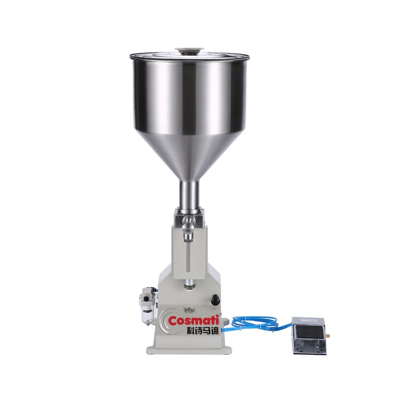 

High Viscosity Single Nozzles Semi-Automatic Filling Machine