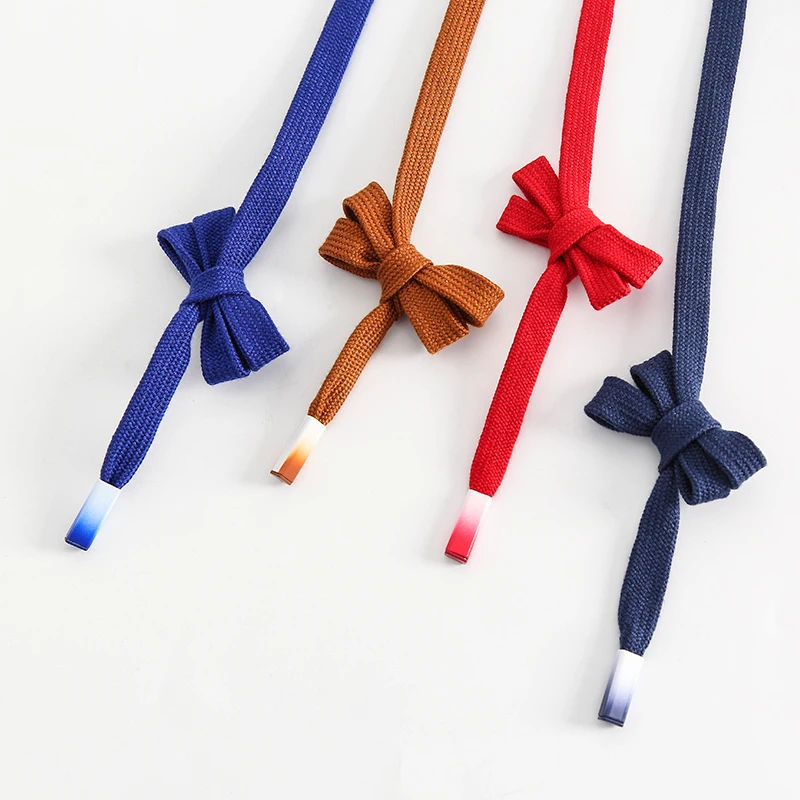 Nylon Cord Cotton Rope Jute Rope Macrame Cord Nylon Rope 140cm Braided Flat Rope Twisted Cord Solid Color Sweatpants Hoodie Drawstring Rope Replacement DIY Sewing Accessories 1pcs