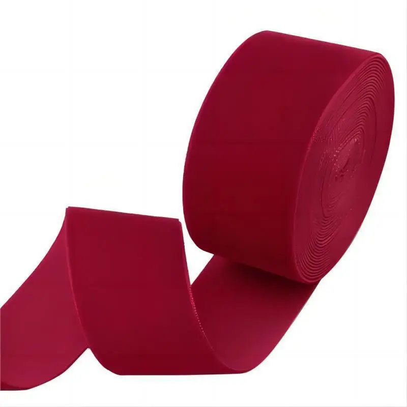 (5 Meters/roll) 40mm Velvet Ribbon Wholesale Gift Wrapping Decoration Christmas Lace Ribbons DIY Holiday Party Decoration