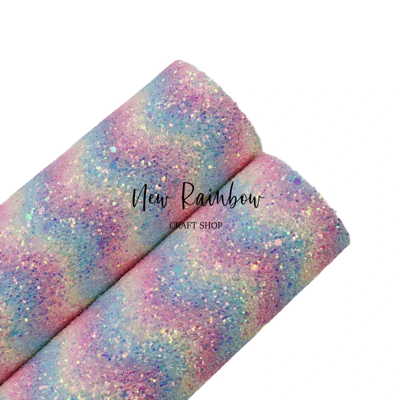 Chunky Glitter Fabric Sheets Crafting Fabric Sheets Craft Supplies