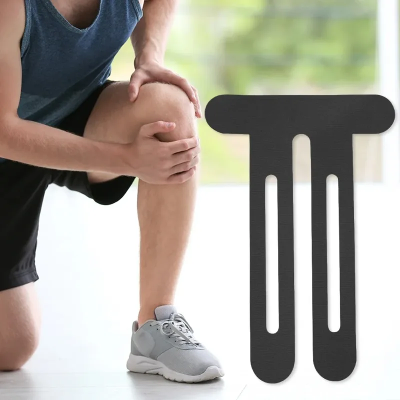 1/2PCS Kinesiology Tapes For Knees Waterproof & Breathable Sport Tape Elastic Adjustable Knee Elastoplast For Running Gym Hiking