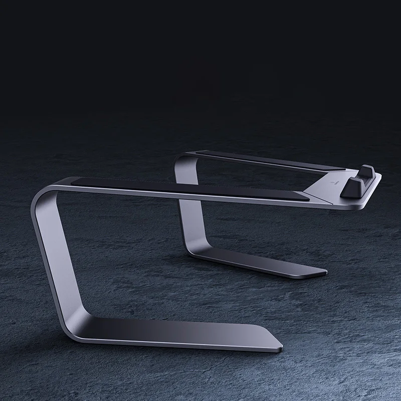 보네루이 P49 노트북 스탠드 게이밍 노트북 높이 조절 스탠드 수직형 올메탈 냉각 베이스 브래킷 (경추 보호)