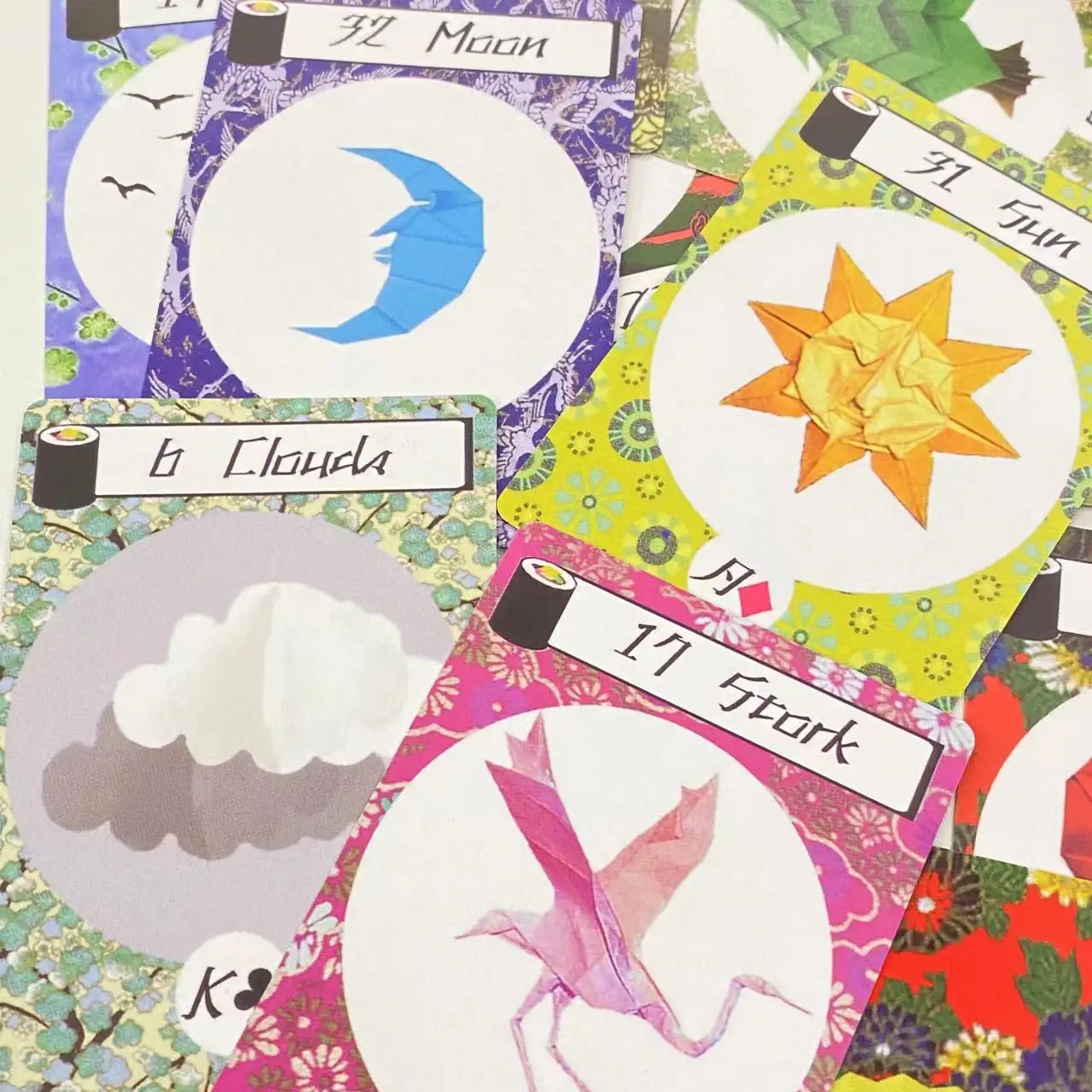 8.8*6.3cm Origami Lenormand 43 Pcs Playing Cards 4