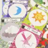 8.8*6.3cm Origami Lenormand 43 Pcs Playing Cards 4