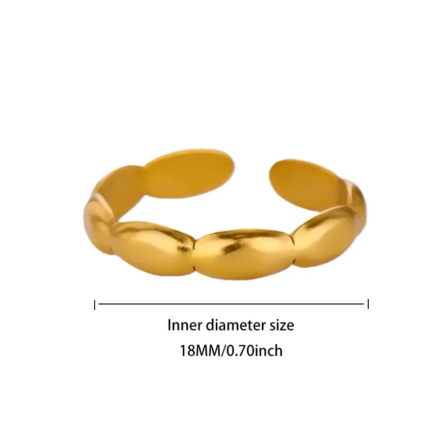 Fashion Mobius Rings Women Geometric Adjustable Wedding Valentine Gift