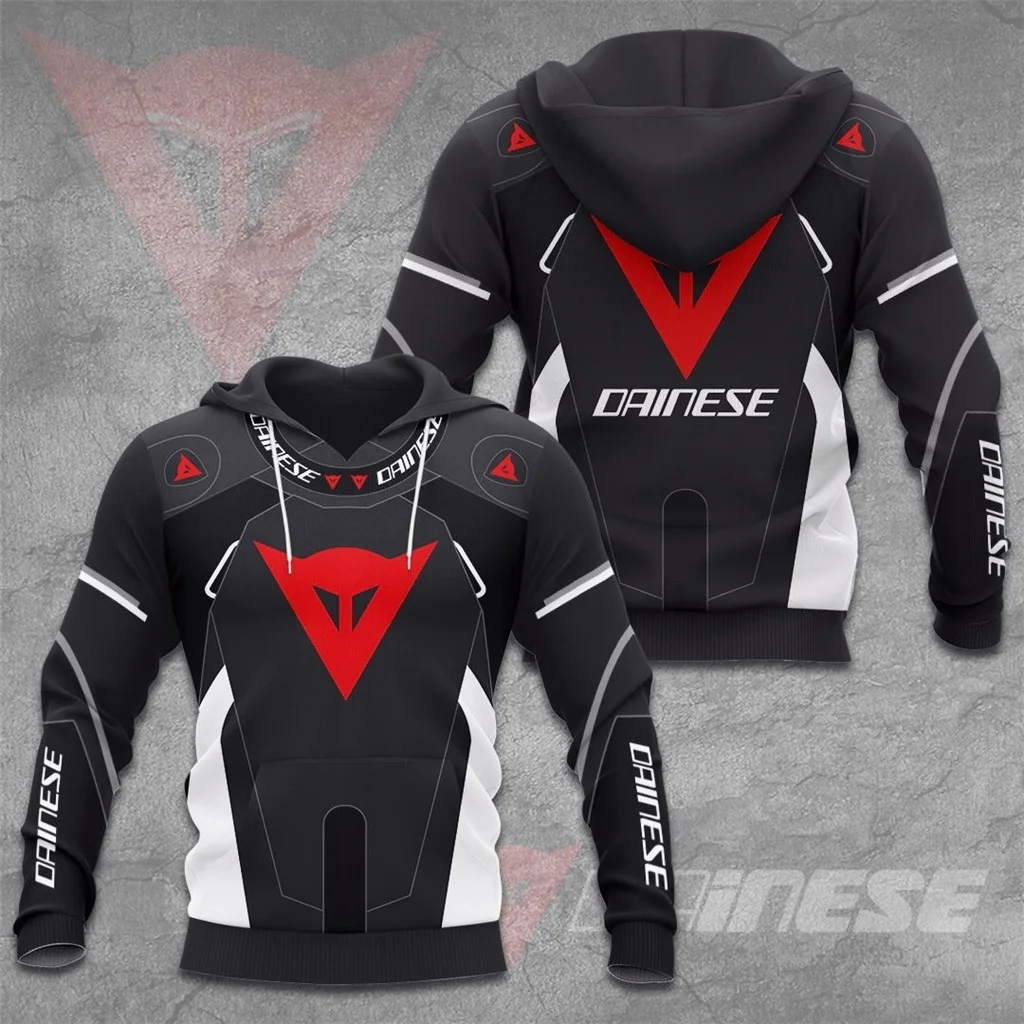 2024 Motorcycle GP Racing Team F1 Men's Zipper Extreme Sweatshirt Spring and Autumn Fashion Men's Hoodie Jacket