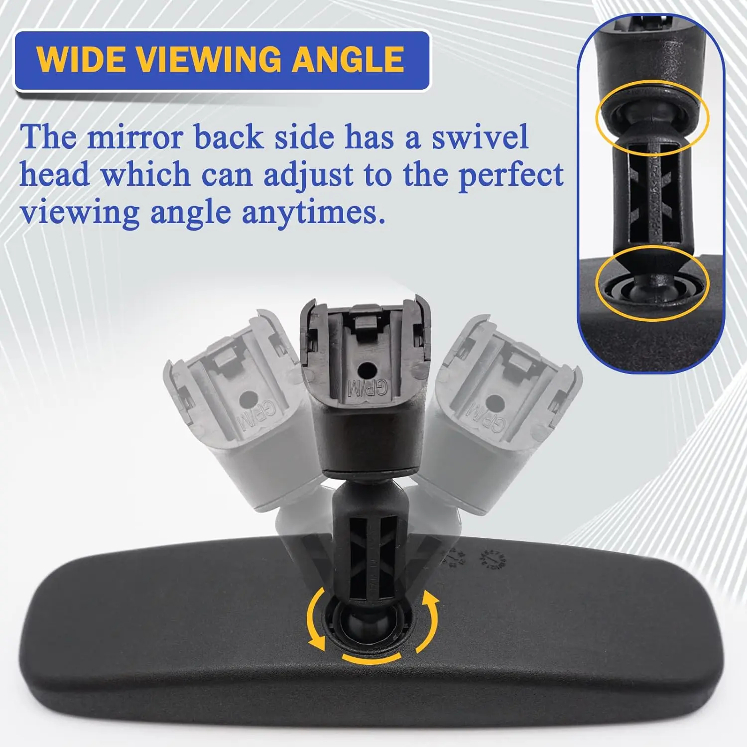 小物 KMK 96321-2DR0A 96321-2DR0-A103 Replacement Interior Rear View