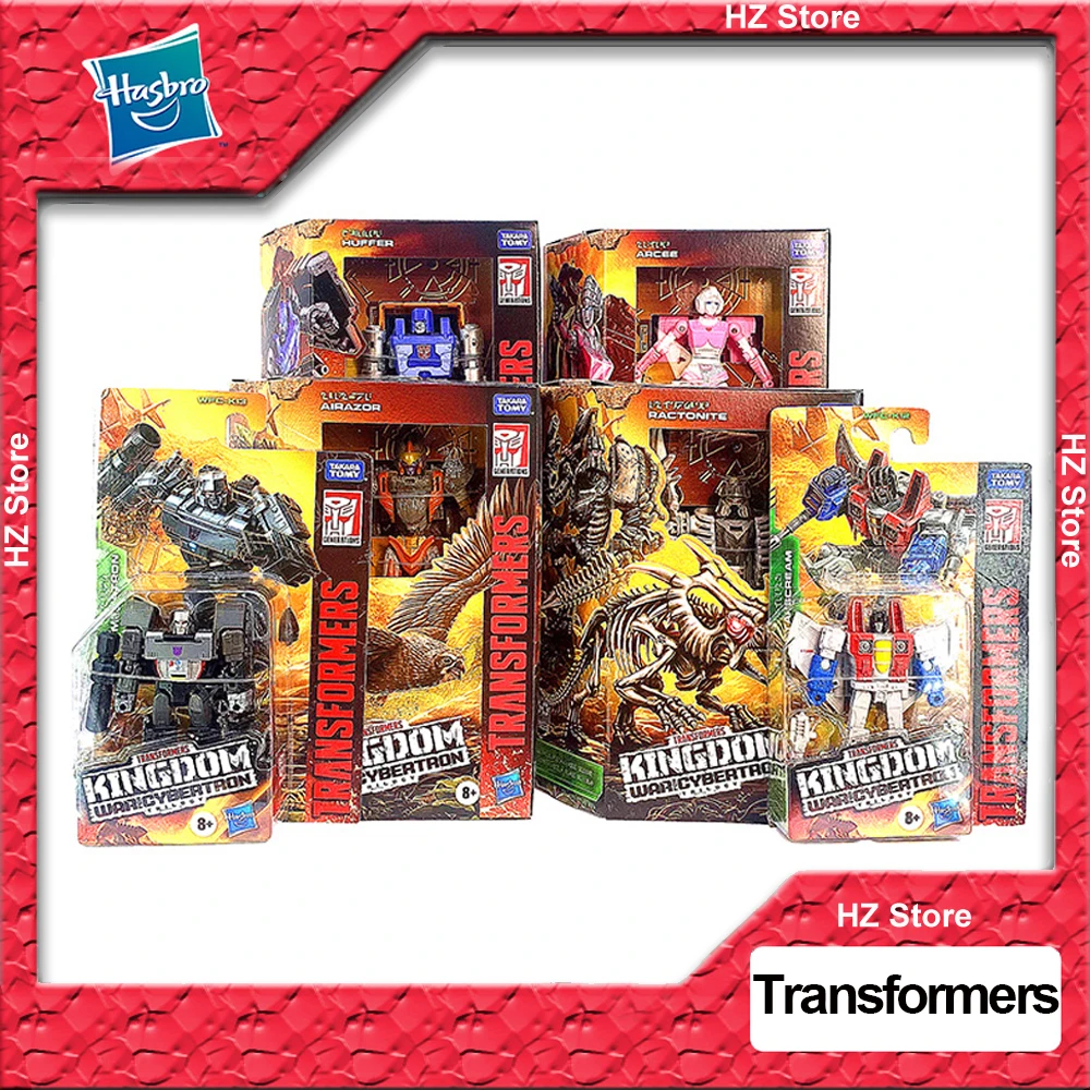 Y Transformers Toys Generations War For Cybertron Airazor Ractonite Arcee Huffer Megatron Starscream Toy Per Regalo Di Compleanno