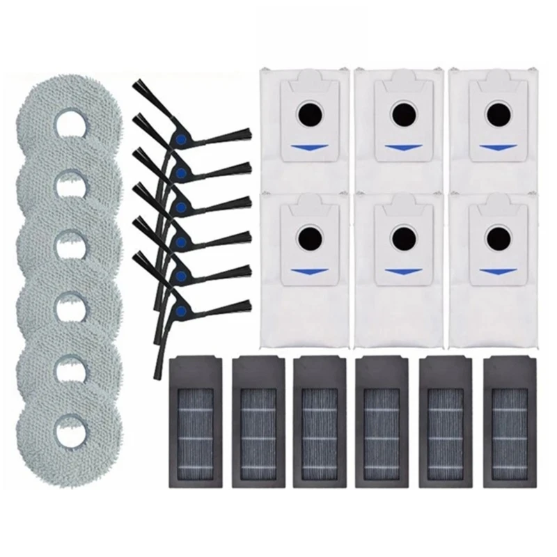 

Накладки для швабры пылесоса, боковые щетки, пластиковые фильтры для пылесоса, мешки для пыли для пылесоса X2 X2pro