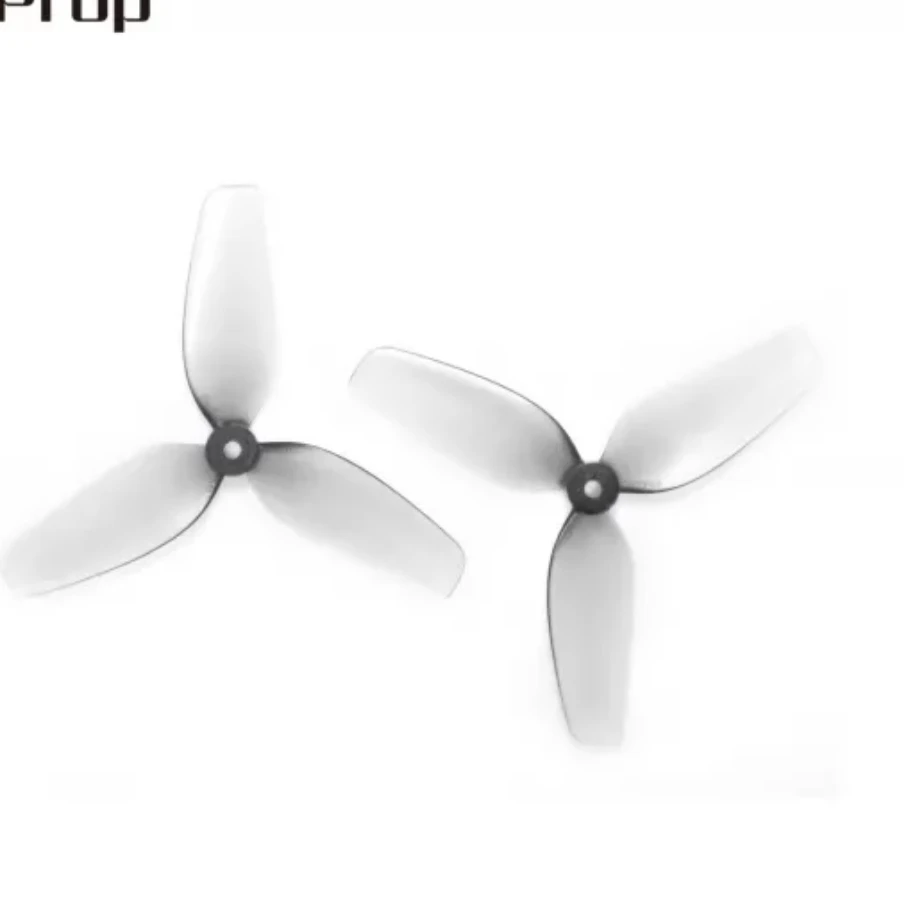 (8CW+8CCW) HQProp 45mmx3 Grey-poly Carbonate-1.5mm Shaft High Quality Prop 45MM Propeller For Micro Whoop FPV Racing Drone Parts thumbnail 3
