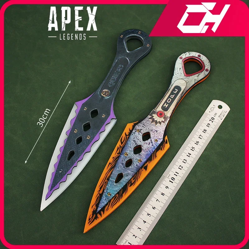 

Apex Legends Weapons Wraith Heirloom Kunai 30cm Game Periphery Swords Acrylic Katana Samurai Weapon Model Gift Toys for Children