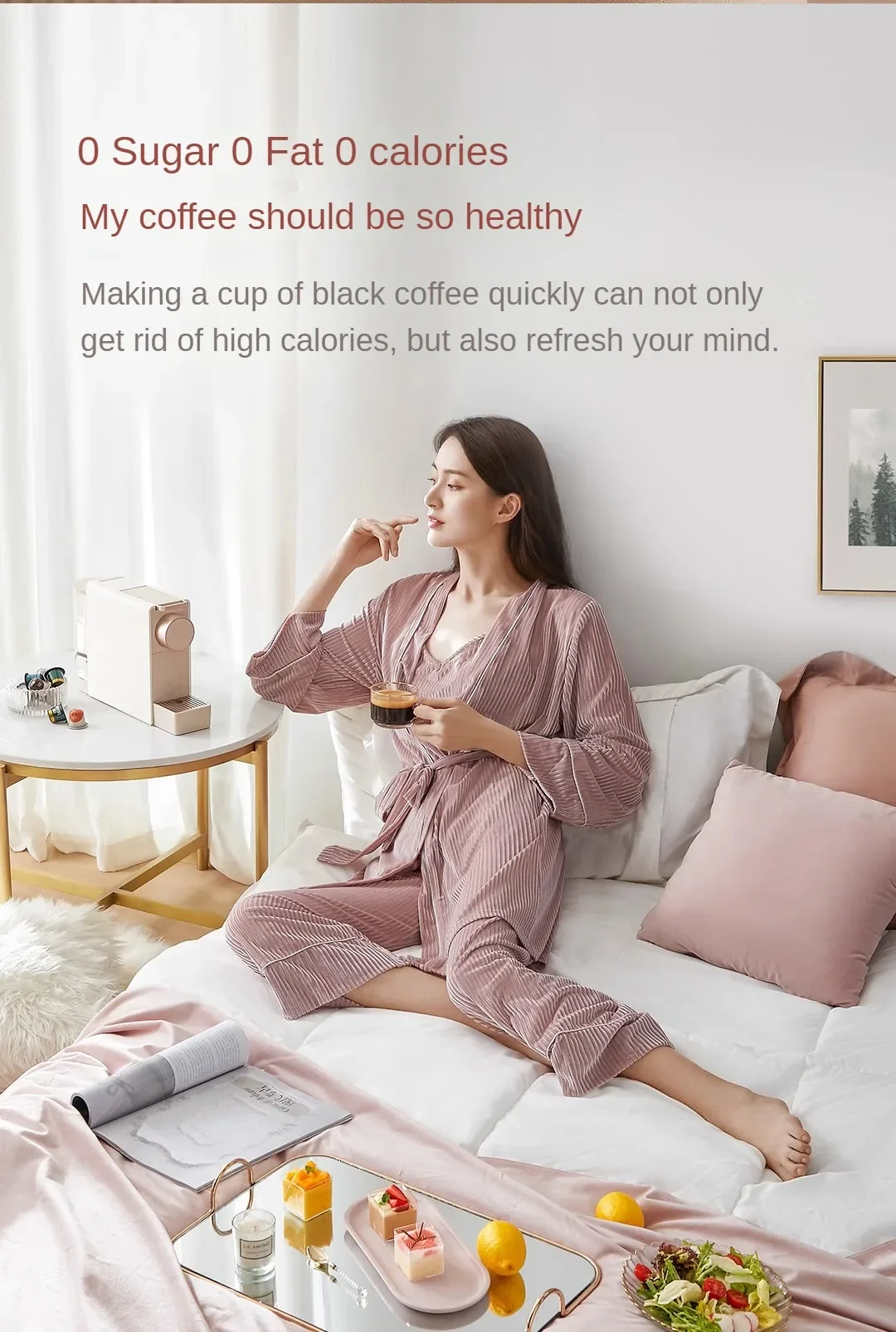 Description Picture 5 of itemCapsule Coffee Machine Mini Office Household Small 220V Automatic Italian Latte Machine Cafetera Dolce Gusto 캡슐 커피머신 Nespresso