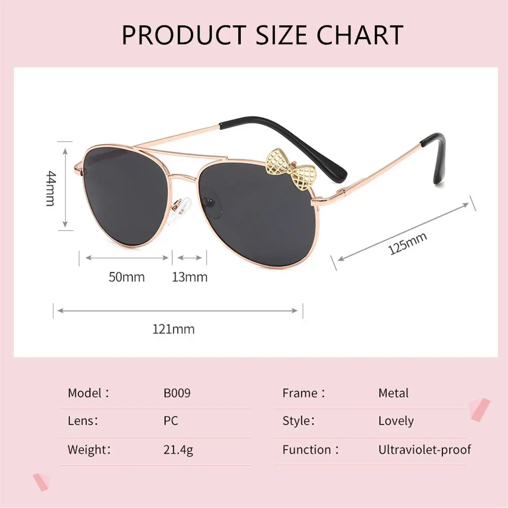 Kids Cute Sunglasses Metal Frame Children Sun Glasses Fashion Girls Outdoor Cycling Goggles Party Eyewear Photography Supplies children sunglasses kids sunglasses fashion sunglasses party sunglasses