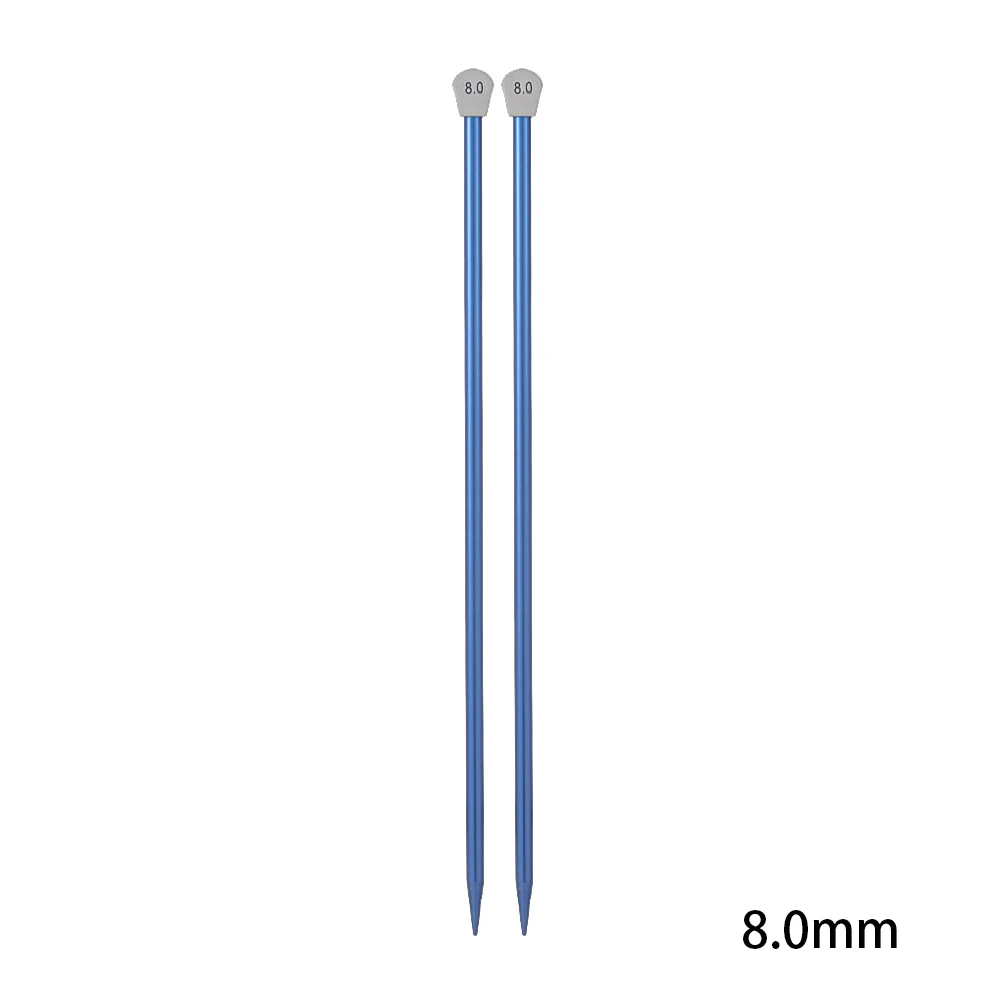 1/2Pcs 2.5mm-11mm Tunisian Afghan Crochet Hooks Multicolor Sweater Needle Long Aluminum Weaving Tool for Knitting Scarf Sweater 