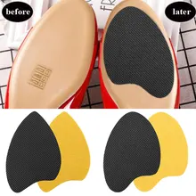 

1Pair Self-Adhesive Anti-Slip Pads Shoes Mat High Heel Sole Protector Rubber Cushion Insole Forefoot High Heels Sticker Pads New