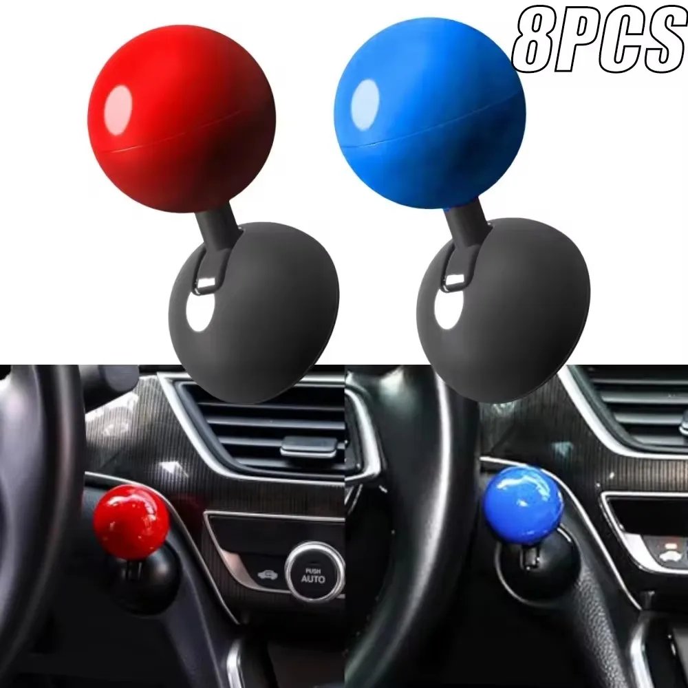 Start Button Push Start Auto Ignition Button Cover Automotive One-Touch Rocker Car Engine Push Stop Lever car start button cover car start button car start stop button