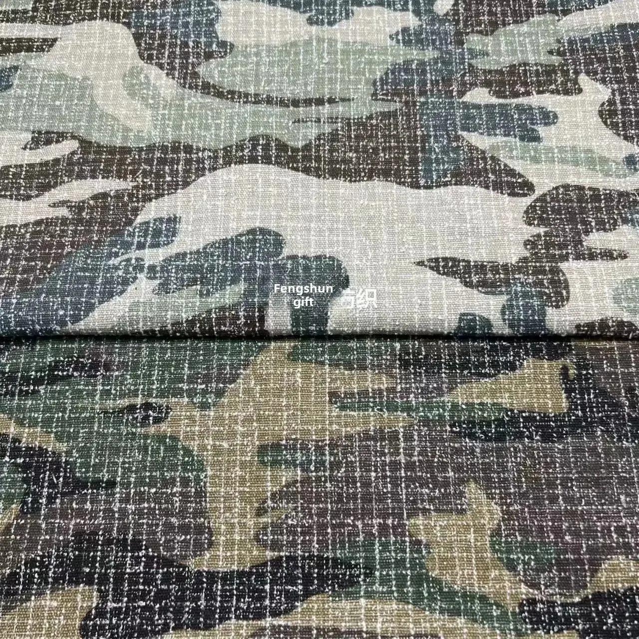 Pure Cotton Washed Camouflage Fabric Pants Clothes Outerwear Material Children's Accessories Baby Clothing from China