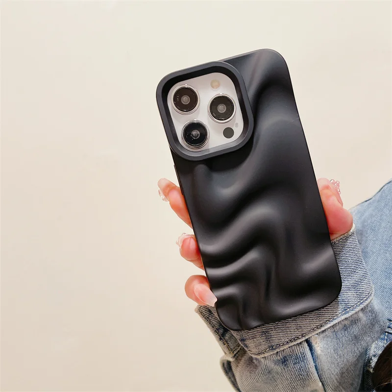 XTCASE Cover per iPhone 14 con Cordino, Trasparente Custodia con Laccio